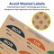 Avery Kraft Brown Oval Labels with Sure Feed, 1-1/8" x 2-1/4"